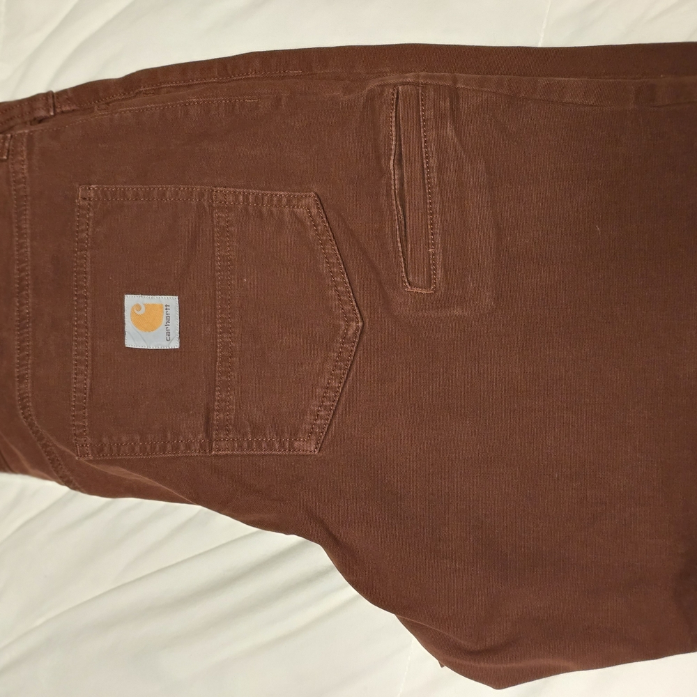 Carhartt Brown Cargo Pants Rugged Utility Style